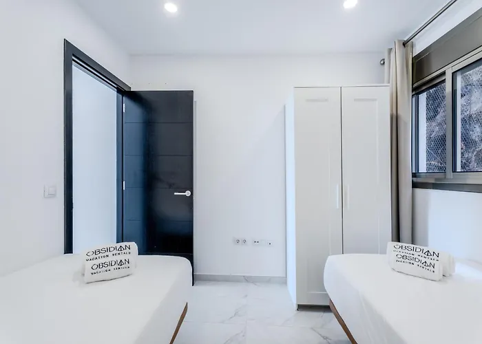 Obsidian Ocean Blue Apartment